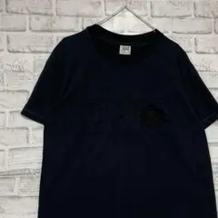 USA製90sヴィンテージTシャツ！シングルステッチ　ブラック半袖古着M714