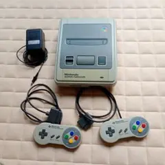 スーパーファミコン 本体 コントローラー2つ付き　ジャンク