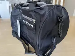 DUNLOP ブラック ダッフルバッグ