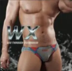 EGDE≪ WX SEE-THROUGH スーパーローライズ スイムビキニ