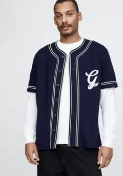 Gap ベースボールジャージー　ユニセックス コットン100% 未使用タグ付