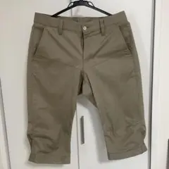 adidas ゴルフショートパンツ ベージュ
