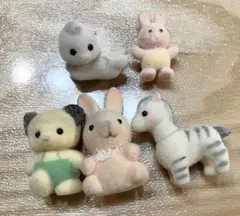 シルバニアファミリー 人形セット 妖精さん うさぎのぬいぐるみ