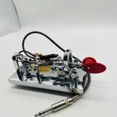 バグキーVIBROPLEX ORIGINAL DELUXE 左手用\u0026アクリルカバー/電鍵