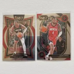 Jalen Green Houston Rockets カード 2枚セット