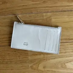 ATP ATELIER ライトベージュレザー　ミニ財布