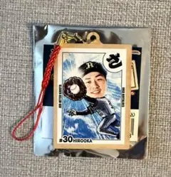 オリックス　常熱カルタキーホルダー　30 廣岡