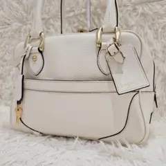美品 J&M DAVIDSON ミニミア カデナハン ドバッグ ボストン 肩掛け