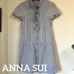 ANNA SUIのシャツワンピ