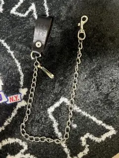 Schott ウォレットチェーン ブラック