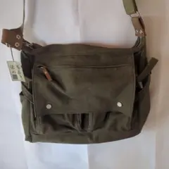 【未使用】BAGGY PORT　オリーブグリーン　ショルダーバッグ　藤巻百貨店