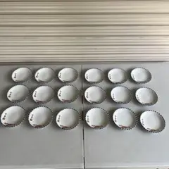 吾山窯 琇峯 昭和レトロ 18枚セット 和食 ￼
