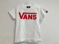 VANS バンズ Tシャツ ホワイト 110