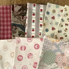 生地　はぎれ８枚　おまとめ