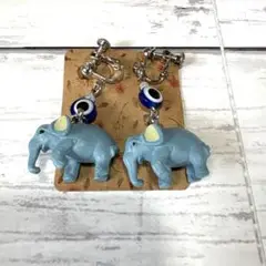 新品未使用　ゾウモチーフ　イヤリング　 ぞう　象