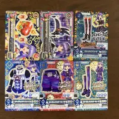 アイカツカード LoLiGoThic，サイン付きカード等 6枚セット