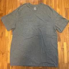 グレー コットン混紡 Tシャツ 1XL