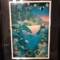 こ*う様 ラッセン　THE COSMOS コスモス　版画　絵画　シルクスクリーン こ*う様 ラッセン THE COSMOS コスモス 版画 絵画 シルク