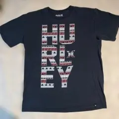 90s00sビンテージ　Hurley ハーレーサーフTシャツ　Lサイズ　黒