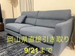ニトリ　2022購入 3人掛けソファ