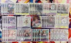 ワンピースカード　黄紫プリン　デッキ
