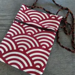 祭　千代掛　サコッシュ　ポーチ　ハンドメイド　ポシェット