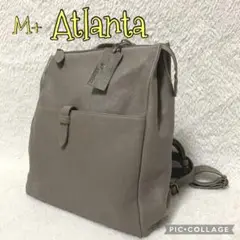 《未使用級》定価16900円M+ Atlanta グレーリュックA4可