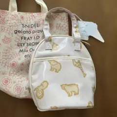 【新品未使用】ジェラートピケ保冷バッグ