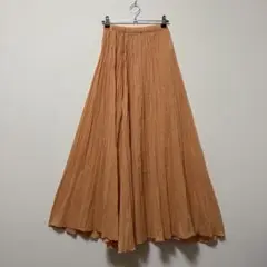 ⭐︎美品⭐︎ ロンハーマン オレンジ プリーツ フレアスカート夏 【XS】