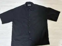 UNITED ARROWS ブラック 半袖シャツ　　単丈
