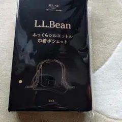 L.L.Bean 黒 巾着ポシェット