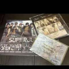 SUPER JUNIOR サイン入りカードとポスターセット
