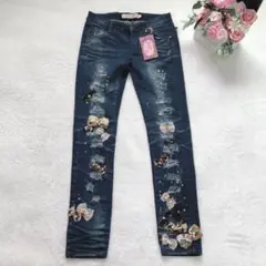 an to you スキニーデニムパンツ アンディ レディース ボトム ジーンズ