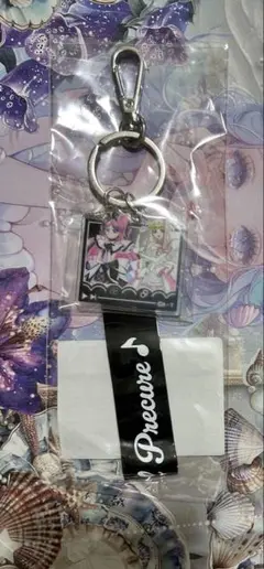 キミとアイドルプリキュア展 銀テープ風アクリルキーホルダー キュアキッス