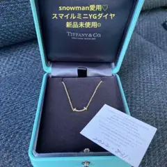 snowman愛用♡新品未使用Tiffanyスマイルミニ