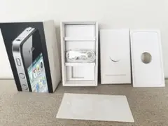 iPhone 4 空箱イヤホン ステッカー付き