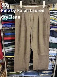 USA製 80s Polo by Ralph Lauren dryClean