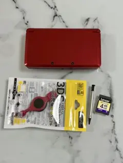 ニンテンドー3DS 本体　メタリックレッド。
