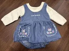 SWIMMER スカイブルーロンパース 70