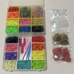 レインボールーム　ゴム・留め具他　まとめ売り