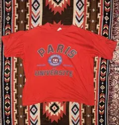 [〜90s]PARIS UNIVERSITE Tshirt