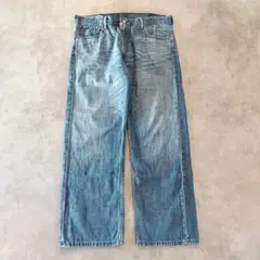 リーバイス569 Levis W38 ブルーデニム 青 ヒゲ 縦落ち 15572