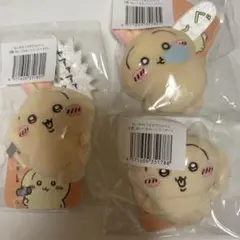 3種セット E賞 ぬいぐるみバッジ ちいかわ うさぎだらけくじ 未開封