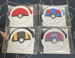 ポケットモンスター　ミニサークル　コインケース　コンプ4種セット
