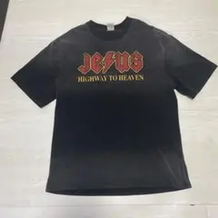 JESUS ACDCパロディ Tシャツ
