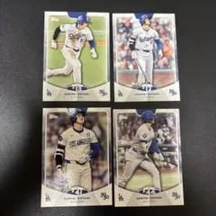 大谷翔平 50/50 shohei ohtani 4枚セット topps