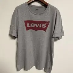 Levi's リーバイス グレー Tシャツ ロゴプリント XL