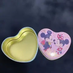東京ディズニーリゾート ミッキー ミニー ハート型缶
