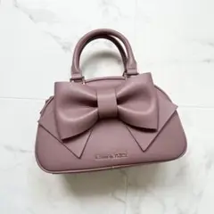 未使用　メゾンドフルール 青木美沙子 マロンクリーム ハンドバック