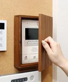 Salut! サリュ インターフォンカバーとコンセントカバー 木製 目隠し